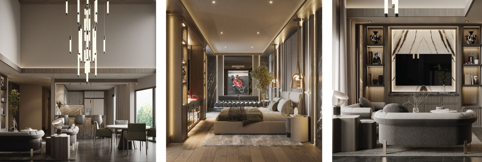 Interior de departamento en H11 Cancún con acabados personalizables